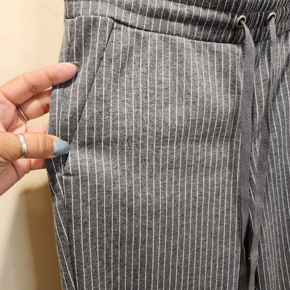 LOFT Women's Gray Pull On Drawnstring Semi-formal Pants size XS - Picture 6 of 11